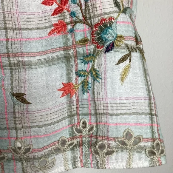 Johnny Was Lidia Effortless Peasant Top Med - Picture 6 of 9